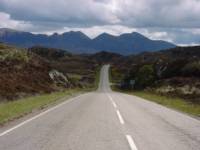 Lochinver bay sunset