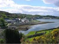 Lochinver from Heather brae (wide)